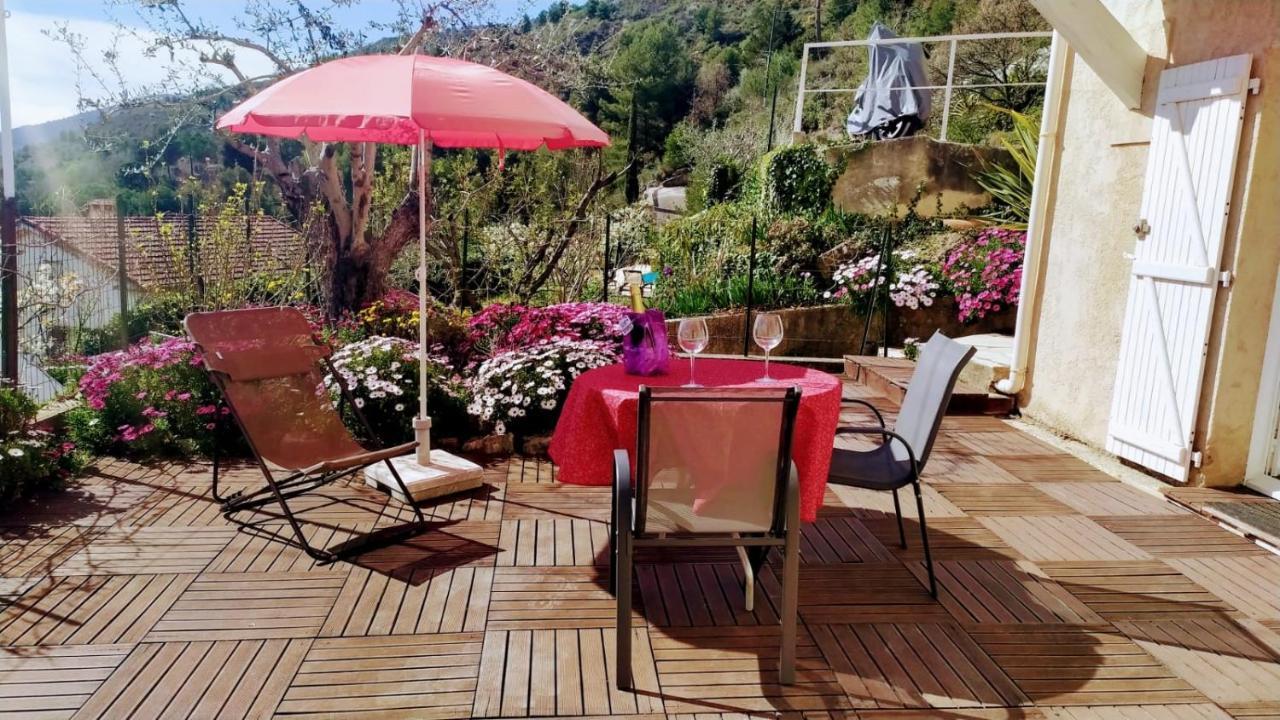 Studio Le Romantique A 20 Kms De Nice Bendéjun Екстериор снимка